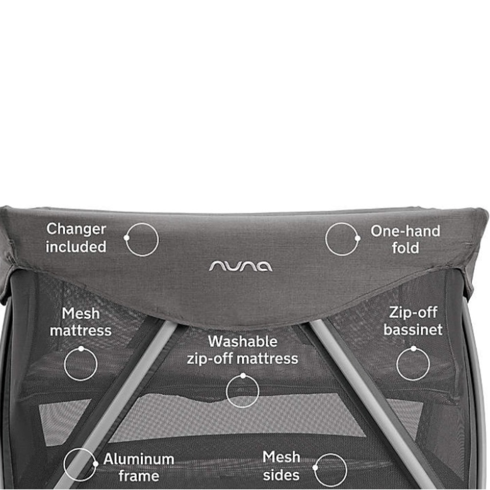 Nuna Sena Granite Gray Infant insert ONLY